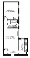 1 BR - 1 BA*